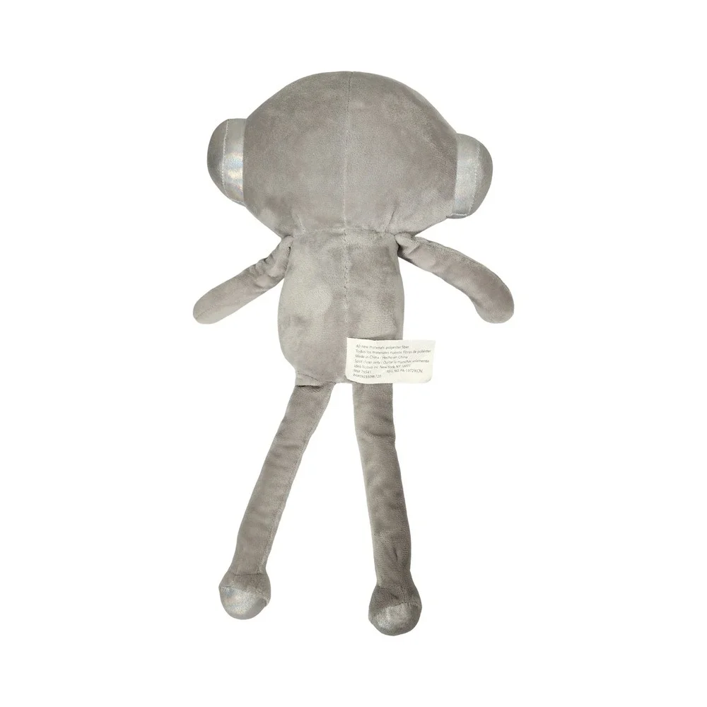 American Kids‎ Huggable Gaming Gamer Gray Robot Monkey Plush Toy